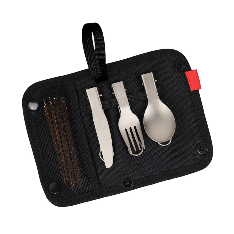 Bamboo Cutlery Travel - 547F 여행용 식사 수저 세트(숟가락 포크