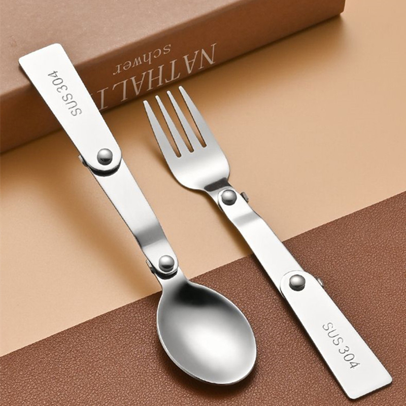 1Pc/3Pcs 캠핑 여행 학교용 스테인레스 스틸 스푼 - Bamboo Cutlery Travel 리뷰 및 가격