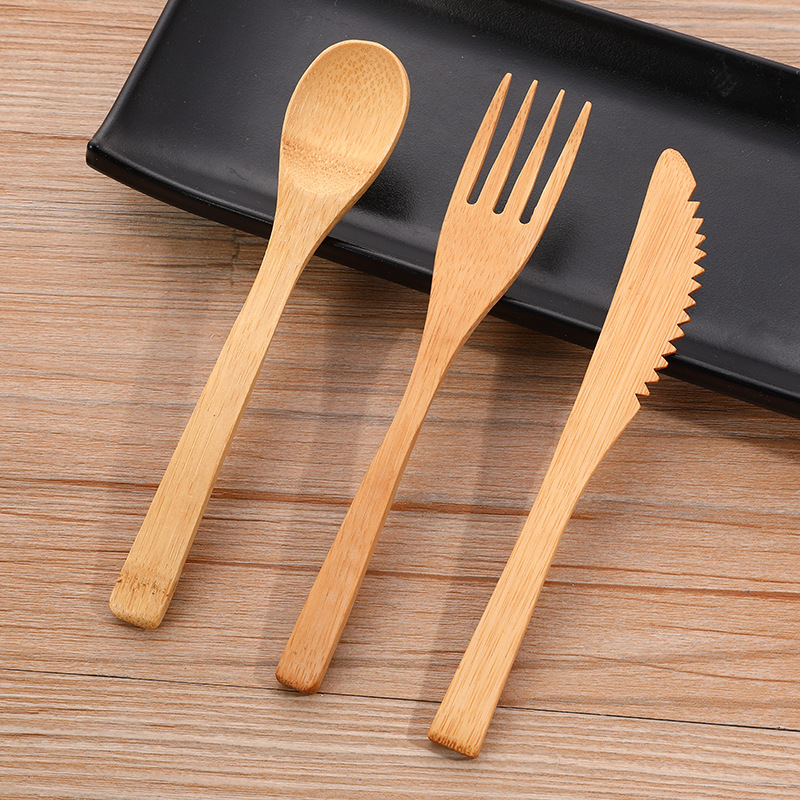 대나무 커트레이 세트 커트레이 가방 포함, 재사용 가능 - Bamboo Cutlery Travel 리뷰 및 가격