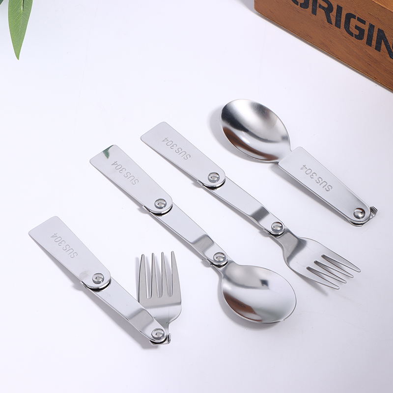 1개/3개 휴대용 야외 식기 스테인리스 스틸 숟가락 포 - Bamboo Cutlery Travel 리뷰 및 가격