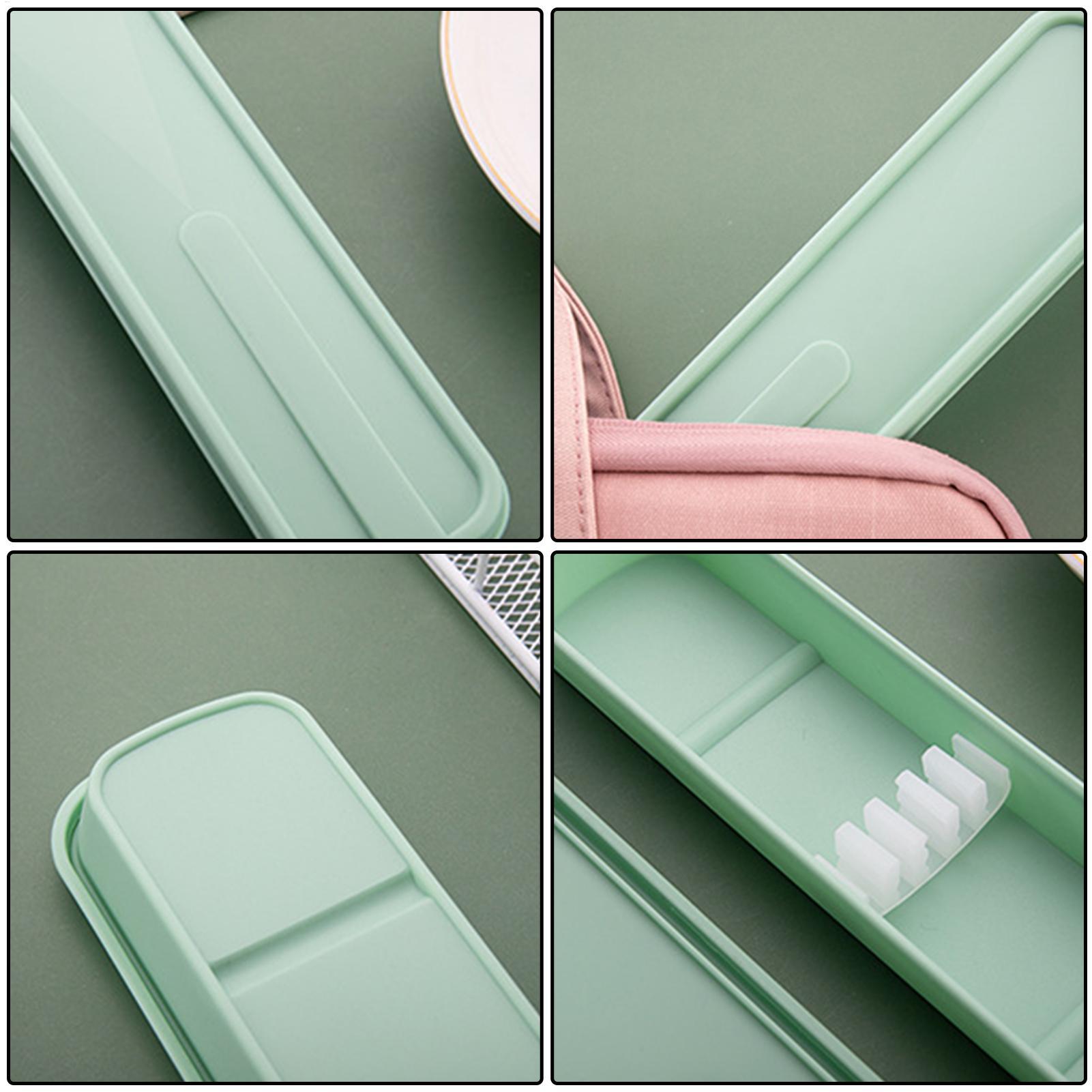 휴대용 식기류 보관 상자 친환경 식기류 피크닉 젓가락  - Bamboo Cutlery Travel 리뷰 및 가격