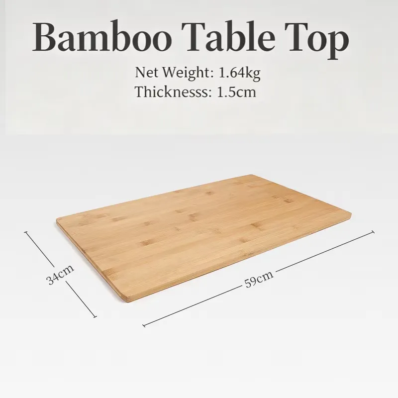 휴대용 대나무 접이식 캠핑 테이블, 헤어핀 다리 디자인 - Bamboo Cutlery Travel 리뷰 및 가격