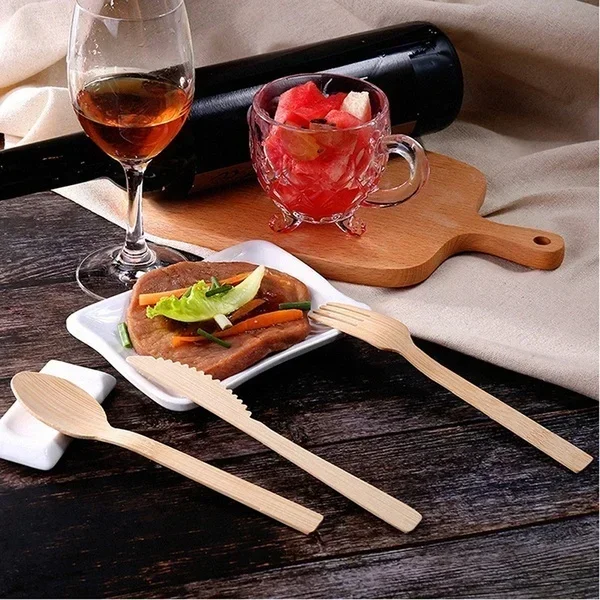 재사용 가능한 대나무 여행용 수저 세트 휴대용 나무 포 - Bamboo Cutlery Travel 리뷰 및 가격